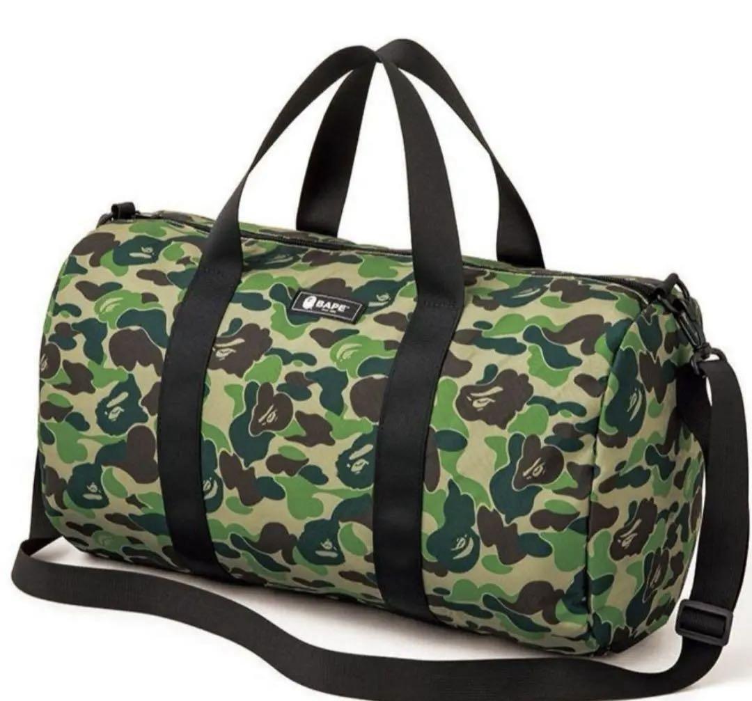 Bape Green Camo duffle bag