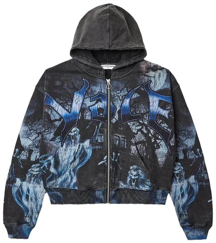 Vale Forever Casper Zip Up Hoodie 'Black'