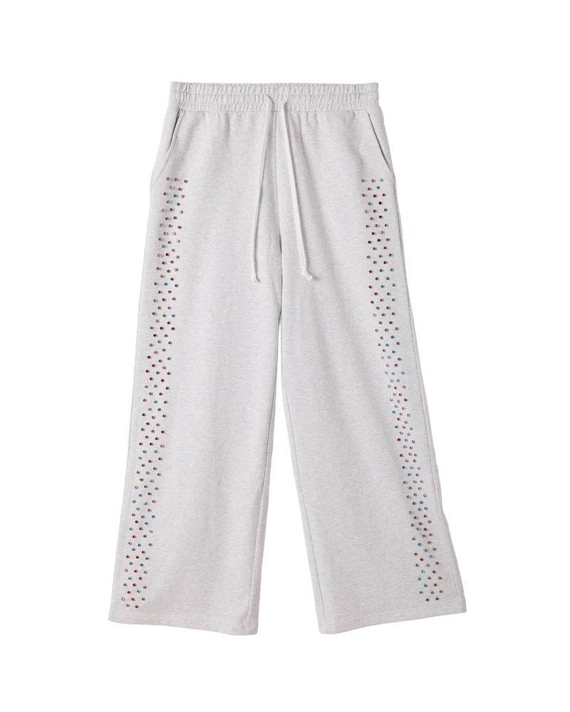 CRYSTAL CACTUS SWEATS - GREY