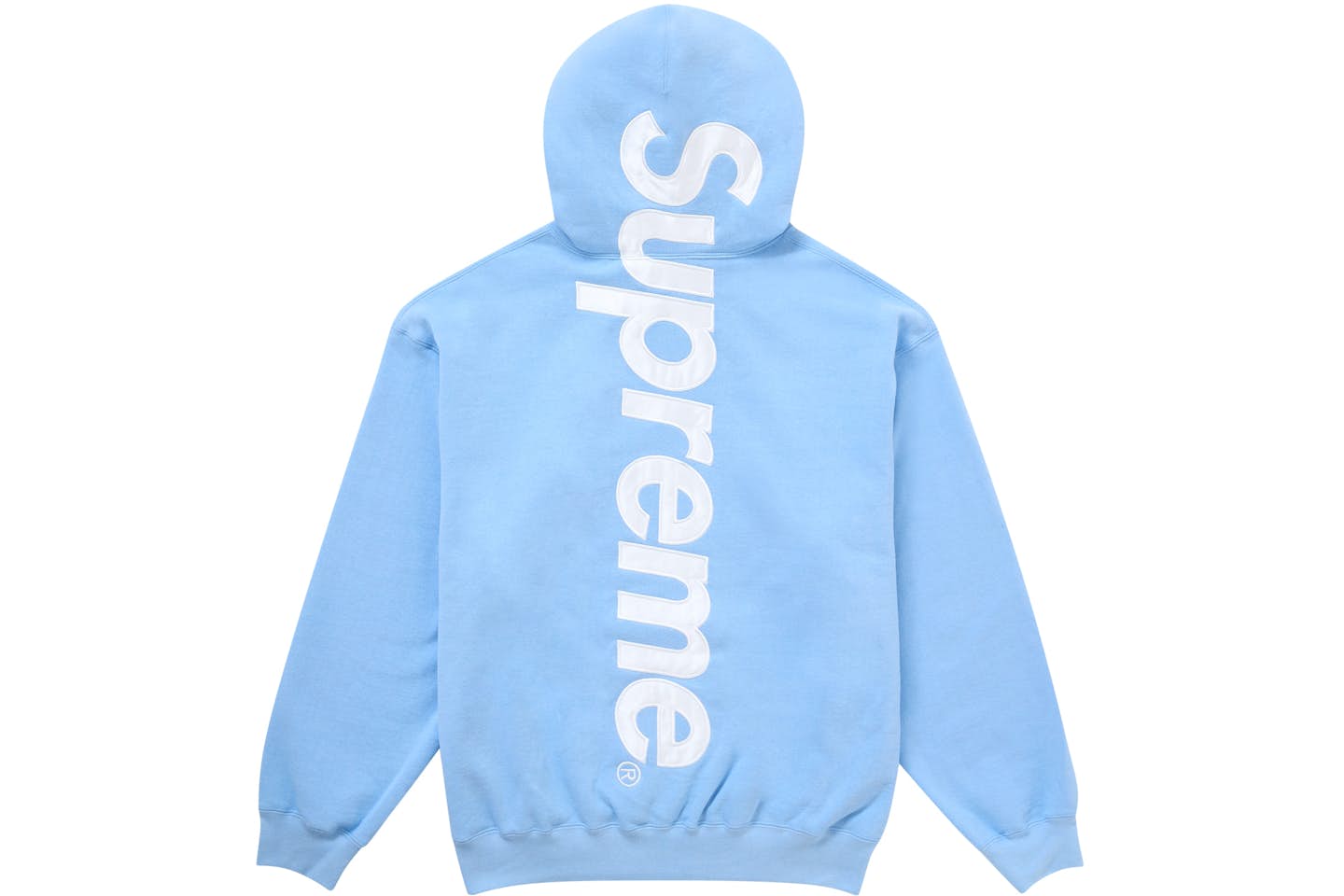 Supreme Satin Applique Hooded Sweatshirt (FW24)