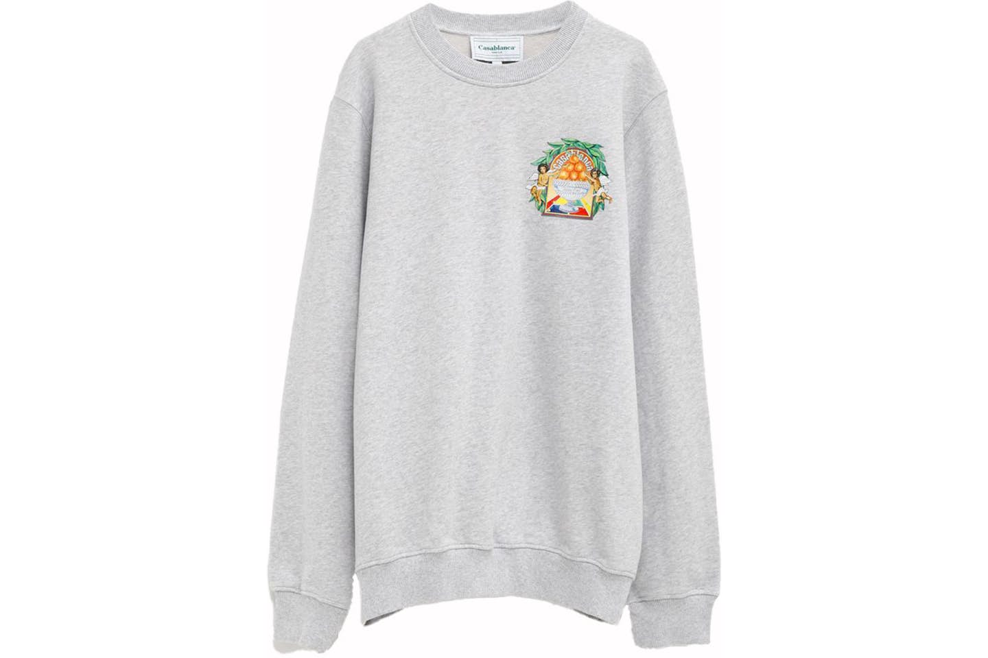 Casablanca Triomphe d'Orange Sweatshirt
Grey
