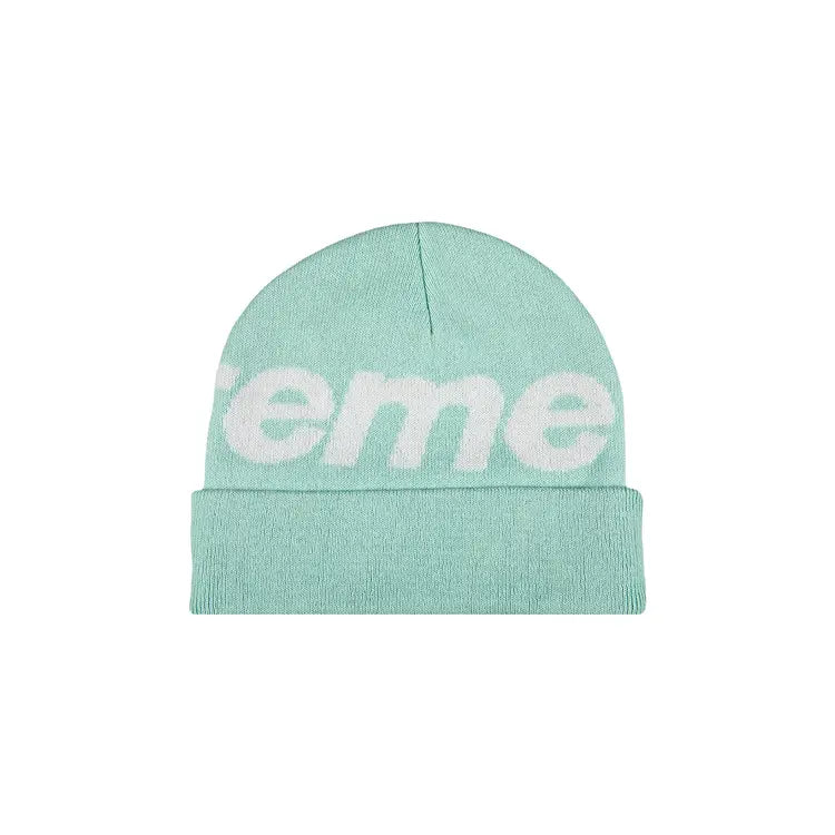 Supreme Big Logo Beanie 'Turquoise'