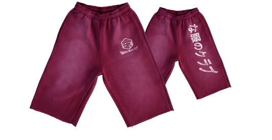 abstract Japanese Hexagon Shorts