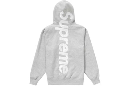 Supreme Satin Appliqué Hooded Sweatshirt