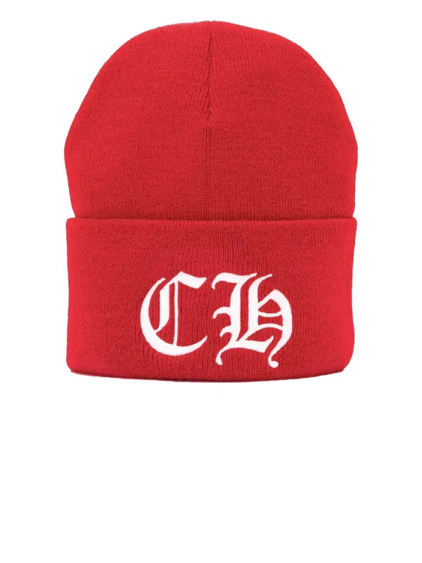 Chrome Hearts Ribbed Beanie