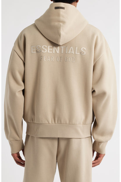 Essentials Timber Zip Up