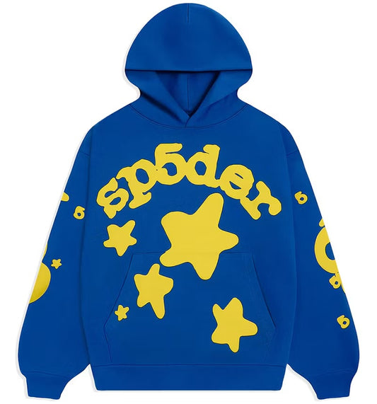Sp5der Beluga Hoodie
Yellow / Blue