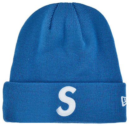 Supreme New Era S Logo Beanie 'Blue'