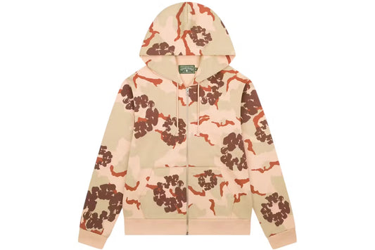 Denim Tears The Cotton Wreath Zip Sweatshirt
Tan Camo