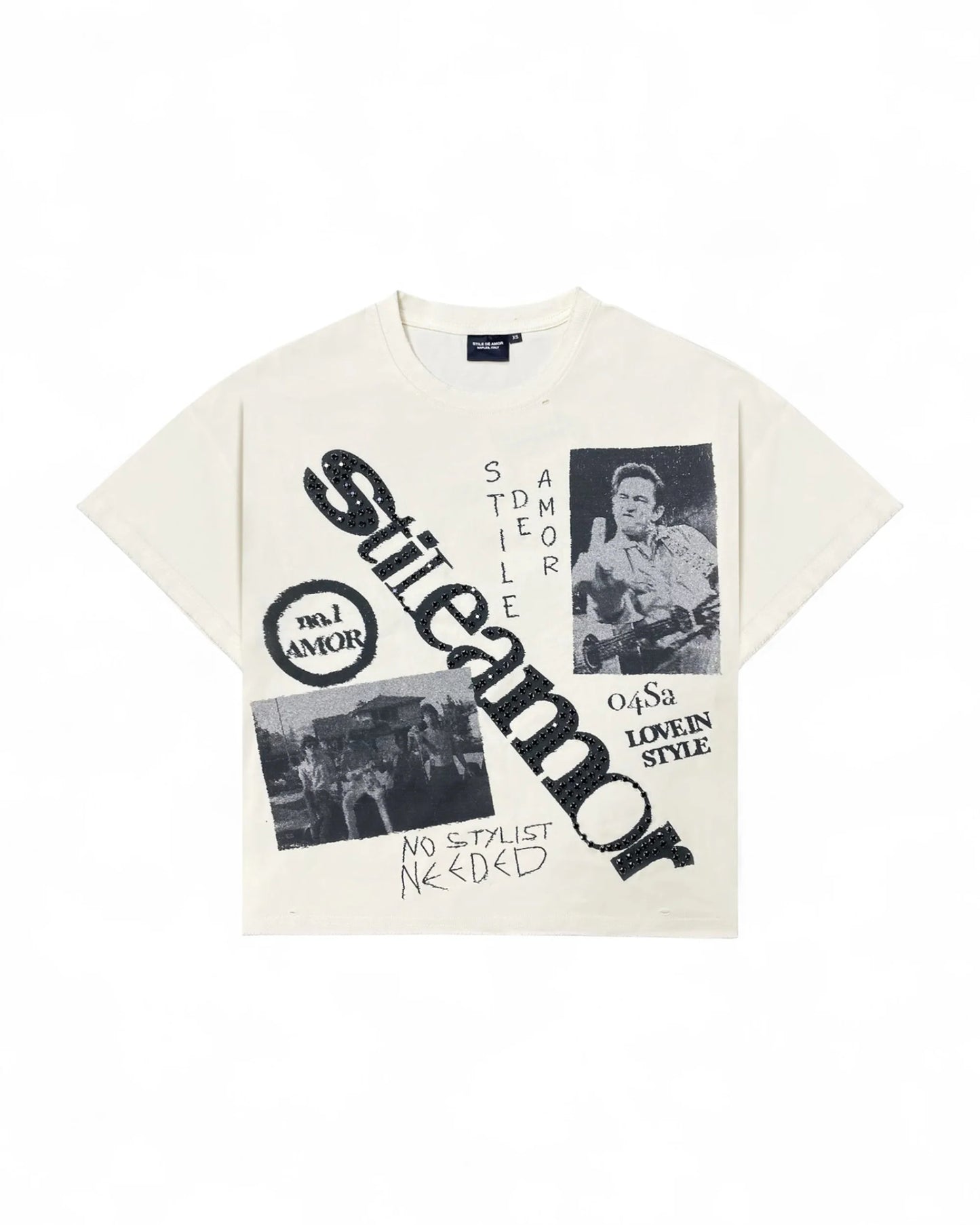 Stile De Amor Galleria CREAM NO STYLIST TEE