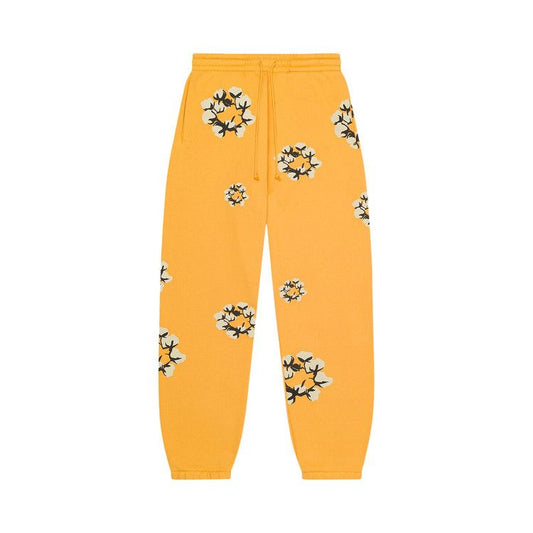 Denim Tears x Cactus Plant Flea Market Cactus Tears Wreath Sweatpants 'Yellow'