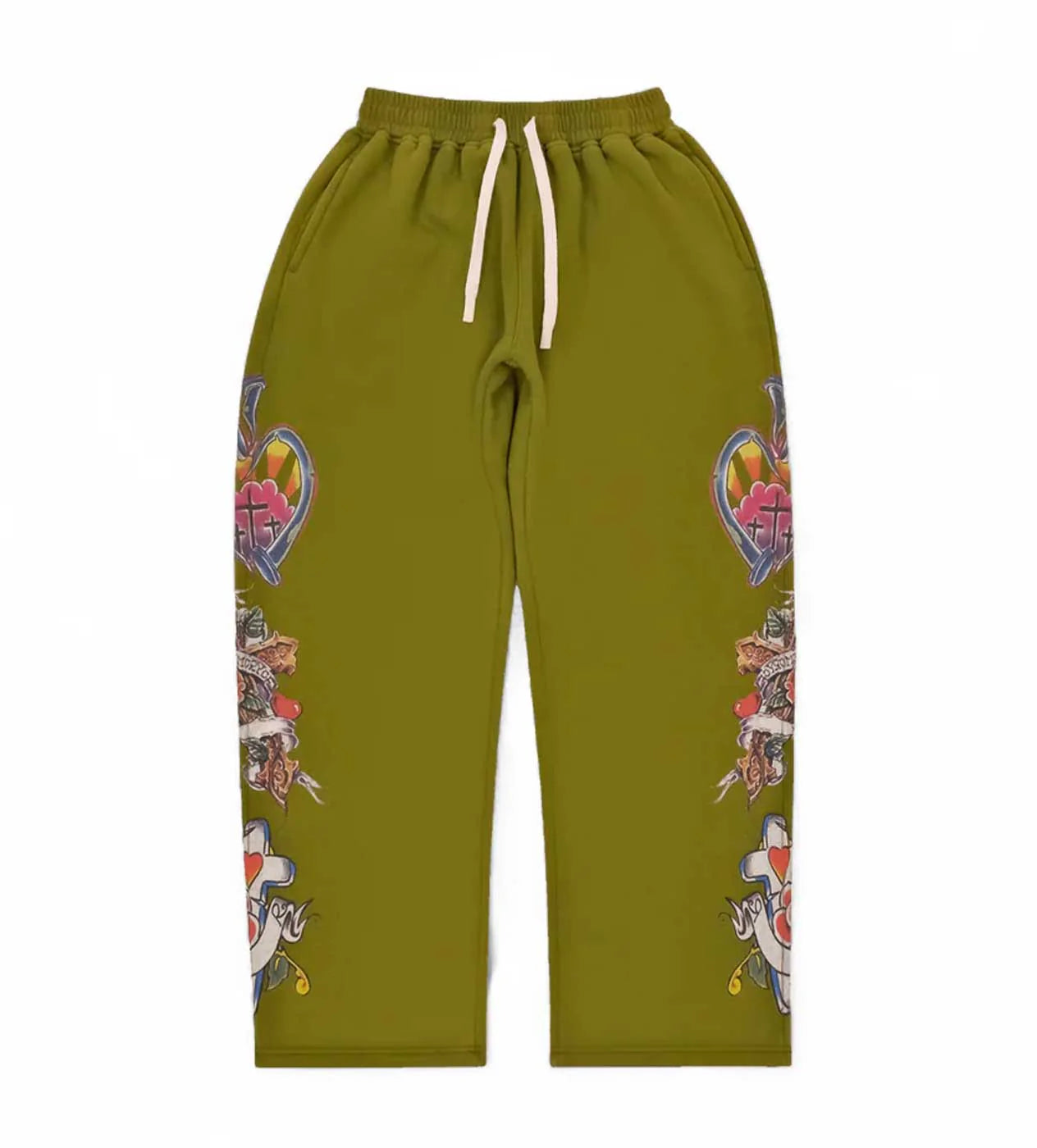 RIGHTEOUS RISEN KING SWEATPANTS GREEN