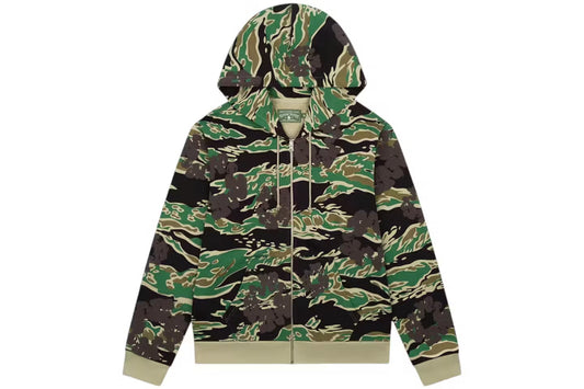 Denim Tears The Cotton Wreath Zip Sweatshirt
Green Camo