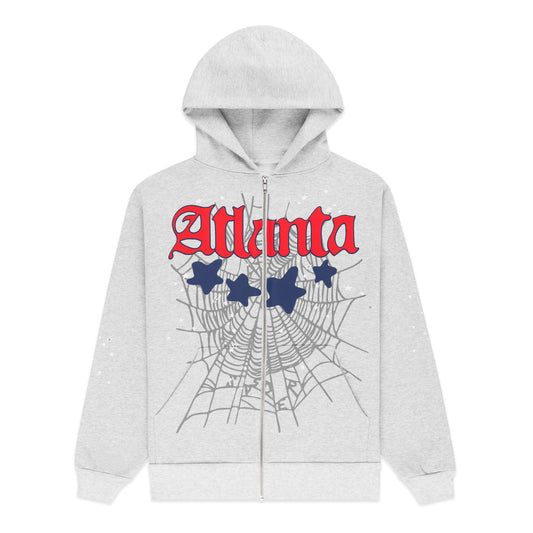 Sp5der ATLANTA FULL ZIP HOODIE