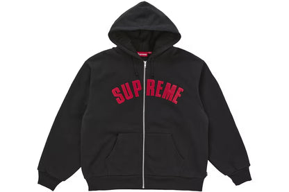 Supreme Arc Thermal Lined Zip Up Hooded Sweatshirt