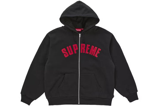 Supreme Arc Thermal Lined Zip Up Hooded Sweatshirt