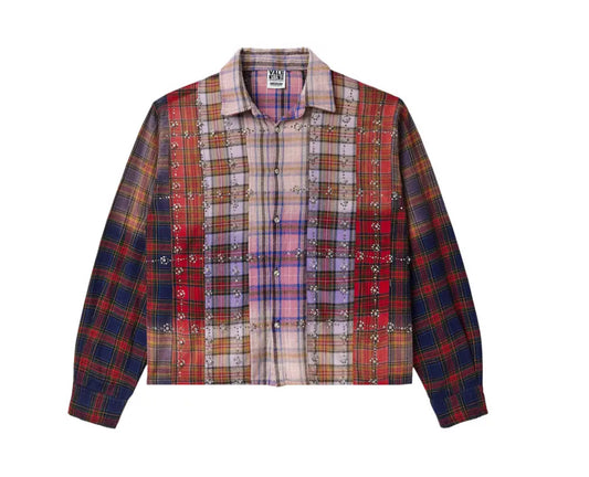 Vale Forever Summer Jam Flannel 'Red/Patchwork'