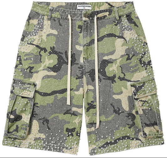 Vale Forever Soulja Camo Jorts 'Green/Camo'