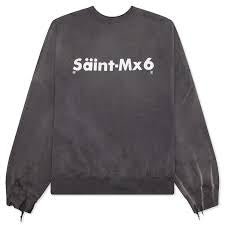 CHAOS CREW SWEATER - CHARCOAL
