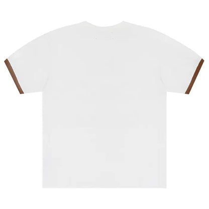 Birth Of Royal Child Pearl Patchwork Short-Sleeve 'White'