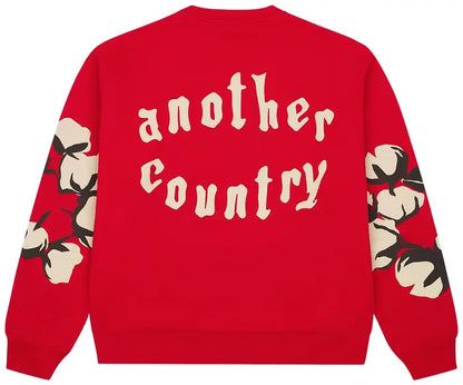 Denim Tears x Cactus Plant Flea Market Cactus Tears Crewneck 'Red'