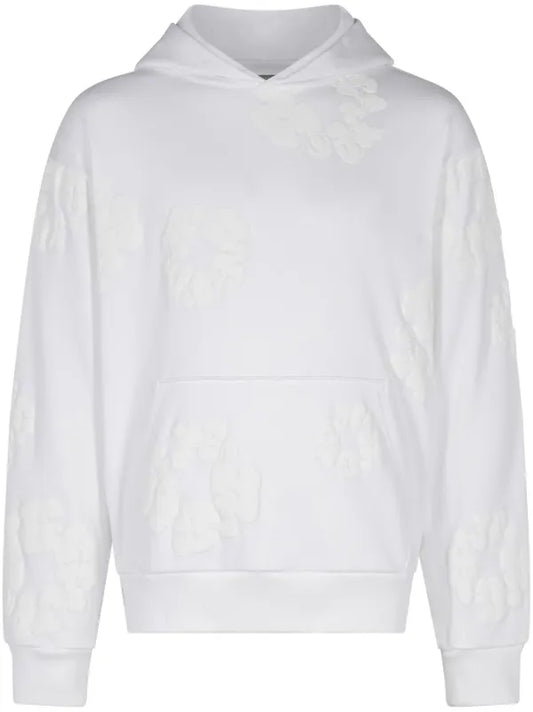 DENIM TEARS
Cotton Wreath-print hoodie