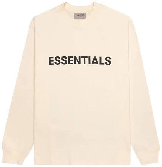 Fear of God Essentials Long-Sleeve Tee 'Buttercream'