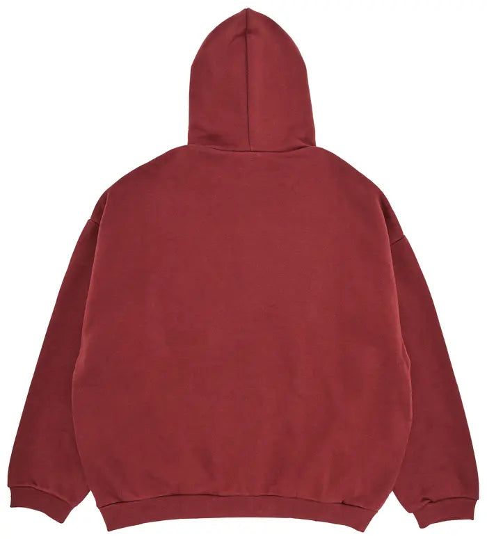 Fear of God Essentials Fleece Hoodie 'Crimson'