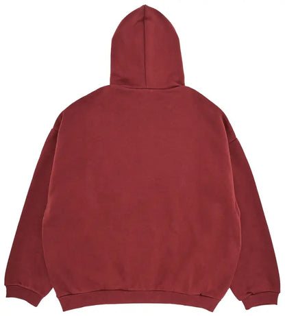 Fear of God Essentials Fleece Hoodie 'Crimson'
