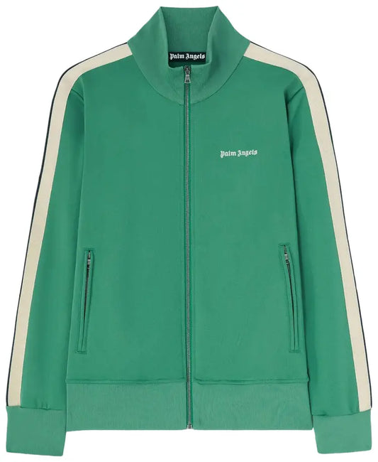 Palm Angels Green Zip Up ( Newer ) Embroidered Logo ￼