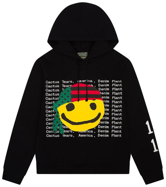 Denim Tears x Cactus Plant Flea Market Cactus Tears Hoodie 'Black'