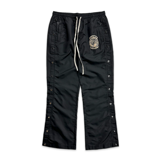 SAINT VANITY
NYLON TRACK PANTS "BLACK"