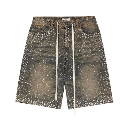 Vale Forever Rainstorm Jorts Mid Wash