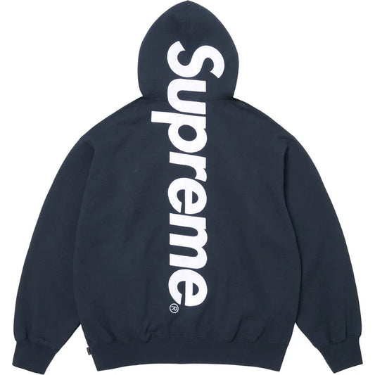 Supreme Satin Applique Hooded Sweatshirt (FW24)