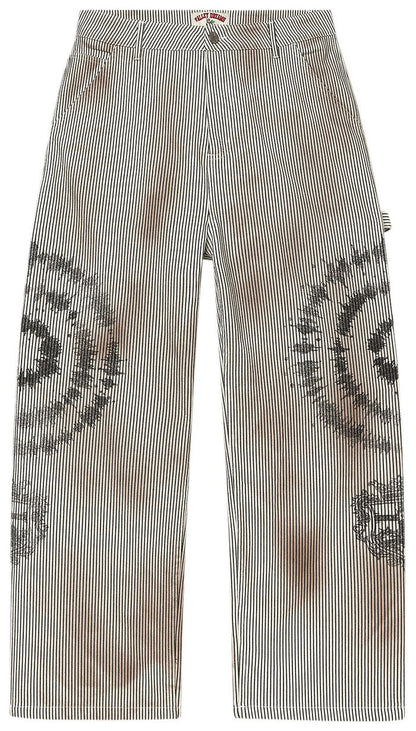 Vale Forever Spiral Workpants 'Dirty/Pinstripe/White'