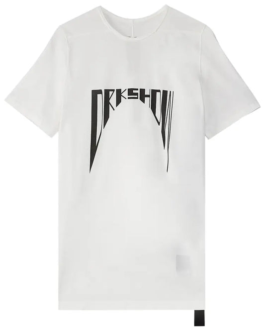 Rick Owens DRKSHDW Porterville Level T-Shirt 'Milk/Black' (Long Fit)
