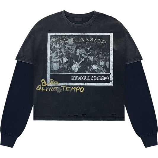 Stile De Amor "Tempo" Black Long Sleeve