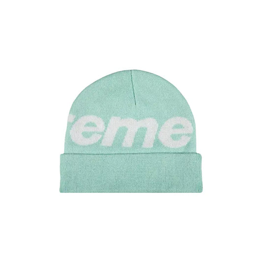 Supreme Big Logo Beanie 'Turquoise'