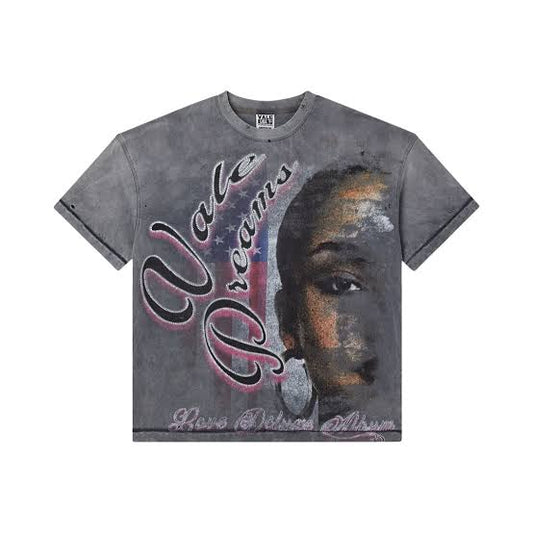 Vale Forever Grey Taboo Bling Tee