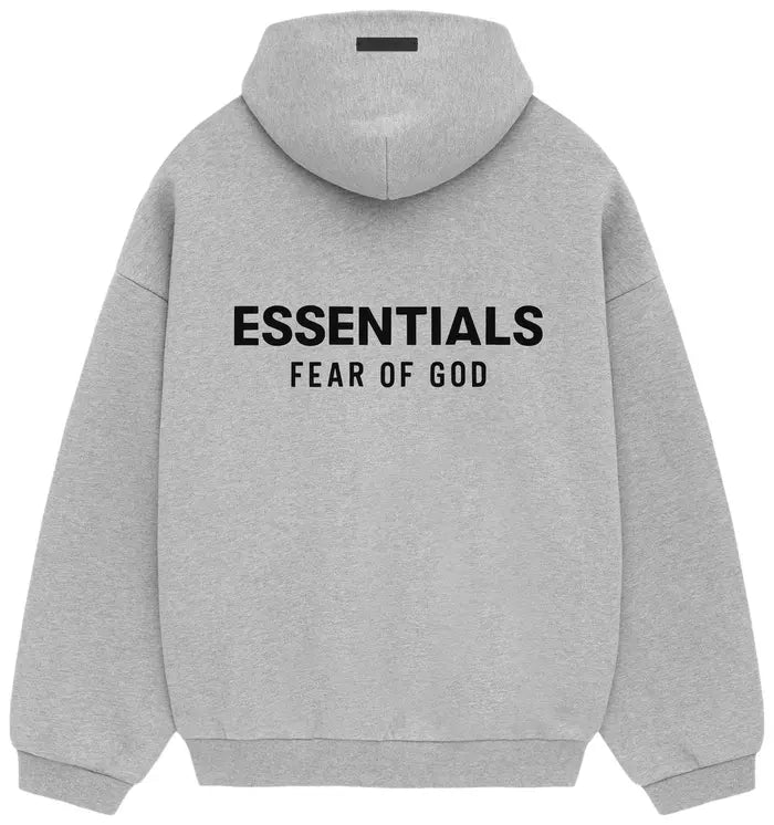 Fear of God Essentials Fleece Hoodie “ Heather Grey ”